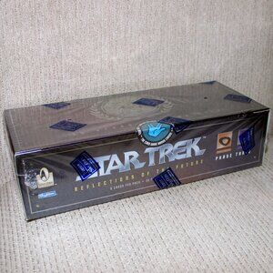3/$188❤️sealed 1996 Star Trek Skybox Reflections Of The Future Hobby Box Phase 3